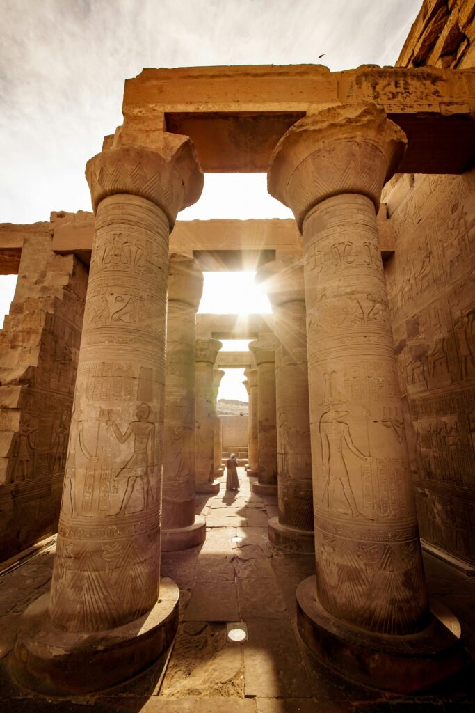 Image of old ruins in Egypt